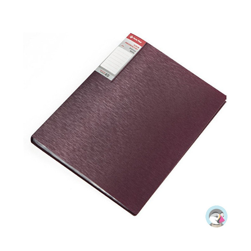 Album prezentacyjny 40 kieszeni bordowy SIMPLE 0410-0056-10 Panta Plast