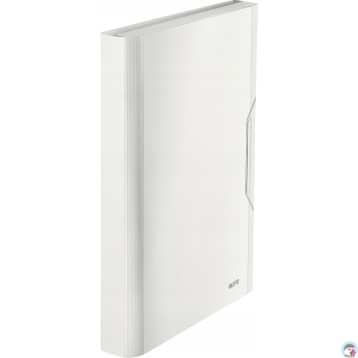 Teczka 6przegródek LEITZ STYLE A4 Arktyczna biel 250k 39570004