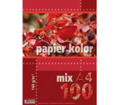 Papier ksero A4 160g KRESKA mix kolorów 100ark