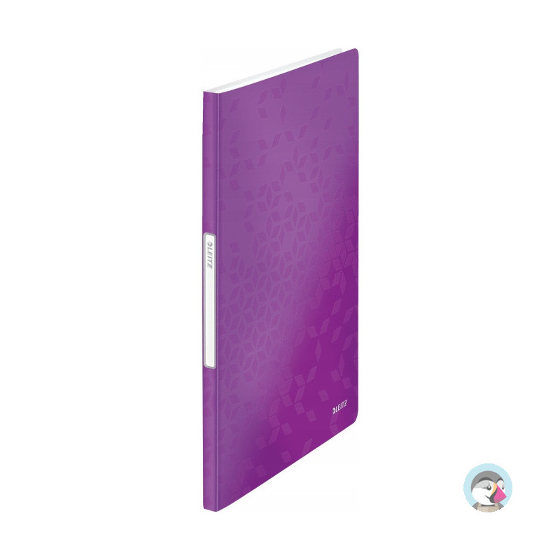 Album ofertowy 20kieszeni LEITZ WOW fioletowy 46310062