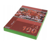 Papier ksero A4 160g KRESKA zielony 100ark