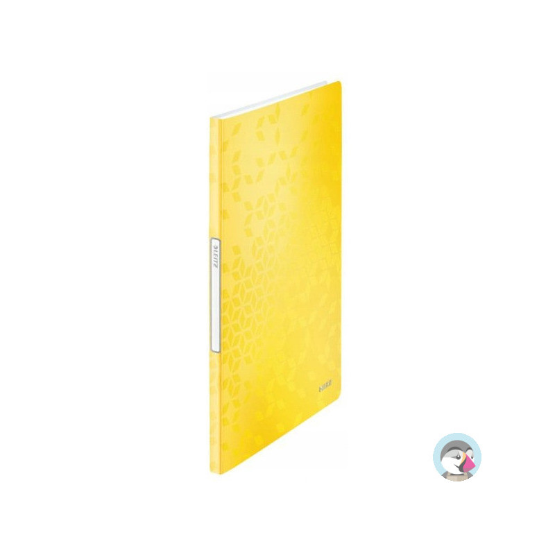 Album ofertowy 20 koszulek PP LEITZ WOW, żółty 46310016