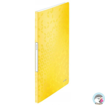 Album ofertowy 20 koszulek PP LEITZ WOW, żółty 46310016