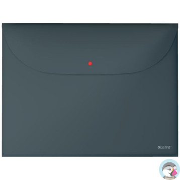 Teczka kopertowa z 2 przegródkami, szara (3sztuki) 47090089