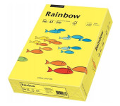 Papier ksero kolorowy A4 160g RAINBOW R14 żółty/ słoneczny 88042327