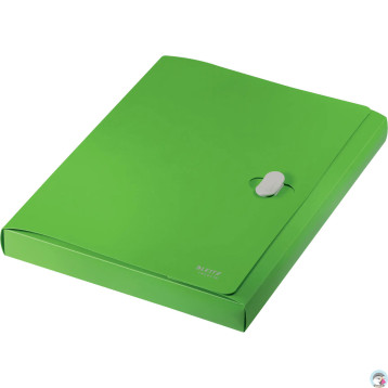 Teczka poszerzana Recycle A4 PP zielona 46230055 LEITZ