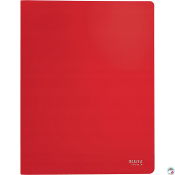 Album ofertowy Recycle 40 koszulek A4 PP czerwony 46770025 LEITZ