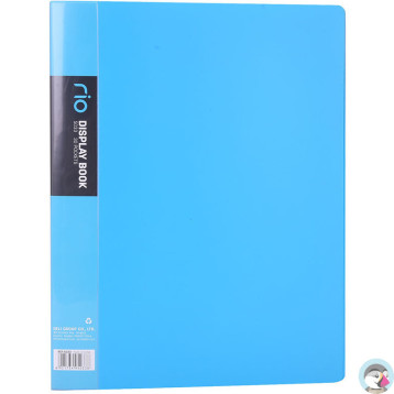 Album ofertowy A4 30 koszulek RIO niebieski 5033 BLUE DELI