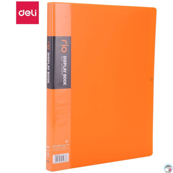 Album ofertowy A4 30 koszulek RIO pomarańczowy 5033 ORANGE DELI