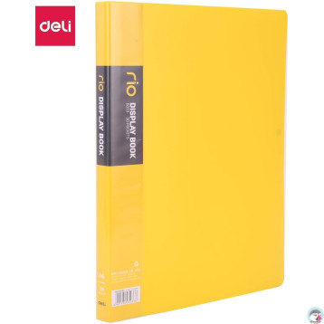 Album ofertowy A4 30 koszulek RIO żółty 5033 YELLOW DELI