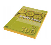 Papier ksero A4 żółty 100ark. KRESKA