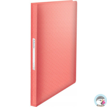 Album ofertowy Esselte Colour`Breeze z 80 koszulkami koralowy 628445
