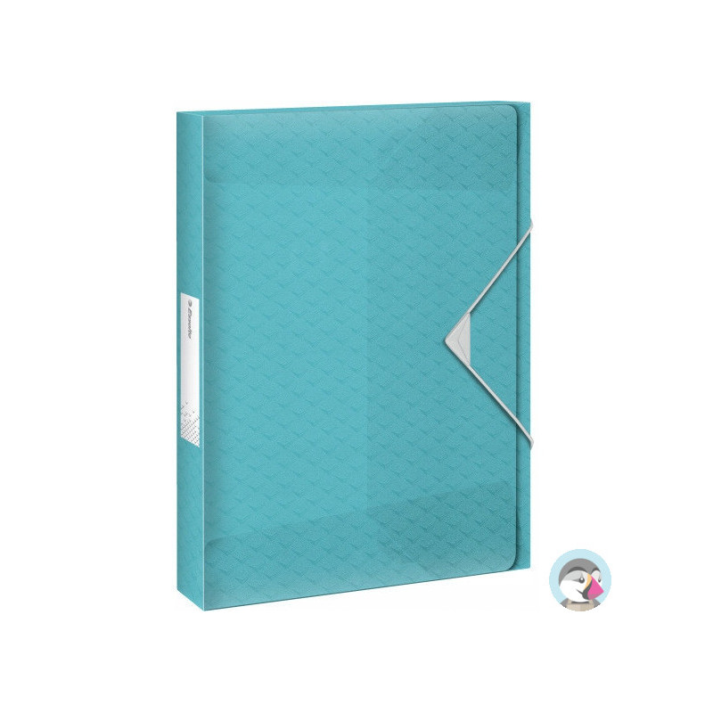 Teczka z gumką Esselte Colour`Breeze 25mm niebieski 626259