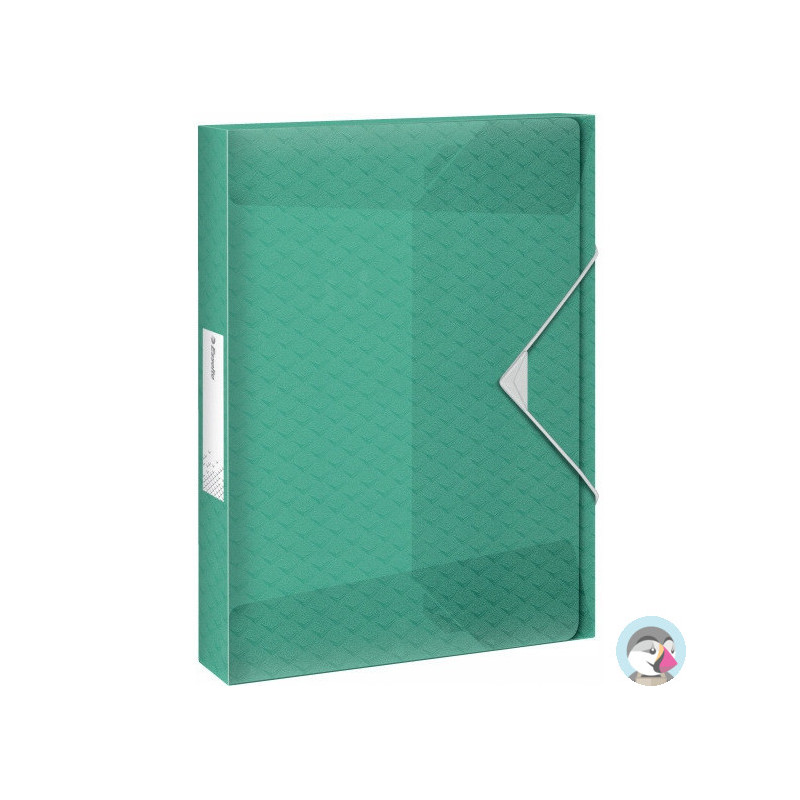 Teczka z gumką Esselte Colour`Breeze 25mm zielony 626260