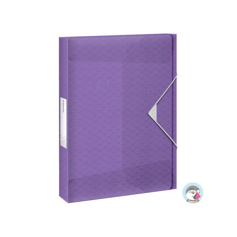 Teczka z gumką Esselte Colour`Breeze 40mm lawendowy 628452