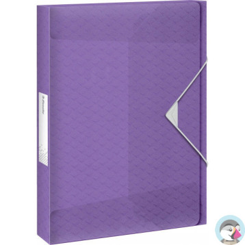 Teczka z gumką Esselte Colour`Breeze 40mm lawendowy 628452