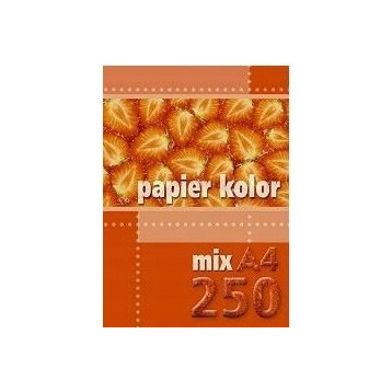 Papier ksero A4 KRESKA mix 250ark Papier ksero A4 KRESKA mix 250ark