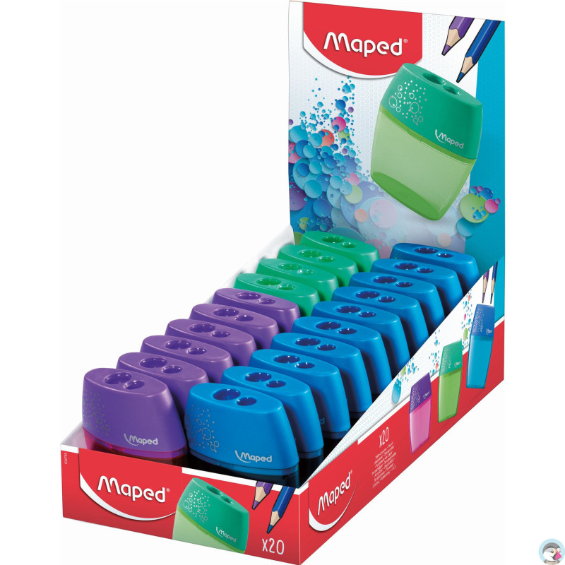 Temperówka MAPED Shaker 2 z 2 otworami 534755