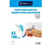 Papier kancelaryjny A3 kratka(100) INTERDRUK