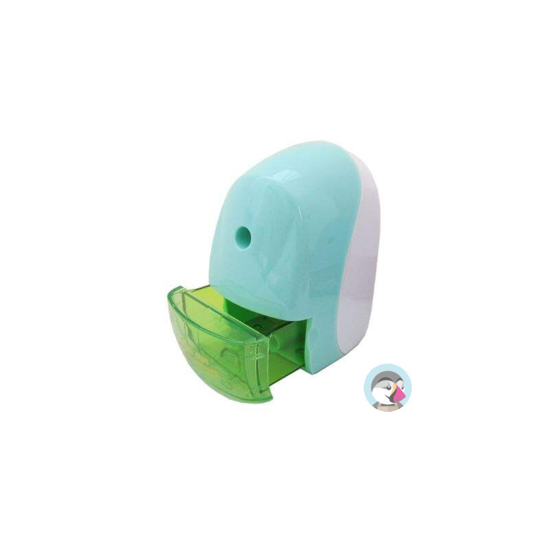 Temperówka ręczna na korbkę MACARON zielona 0519 GREEN DELI
