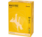 Papier ksero A4 160g MAESTRO COLOR IG50 żółć siarkowa (250ark) intensive