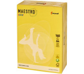 Papier ksero A4 160g MAESTRO COLOR CY39 intensywny kanarkowy 250a