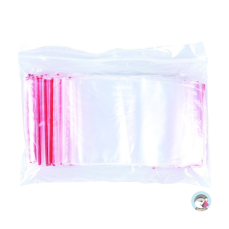 Torebki strunowe 70x100mm (100szt) LDPE, OFFICE PRODUCTS 15072015-90