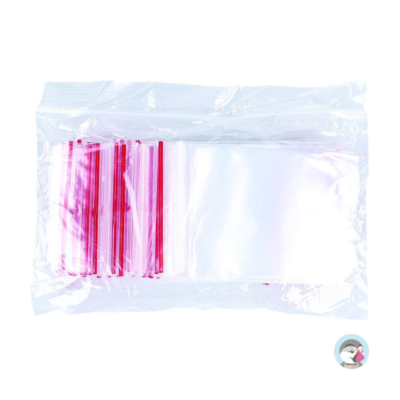 Torebki strunowe 60x80mm (100szt) LDPE, OFFICE PRODUCTS 15071815-90