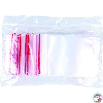 Torebki strunowe 60x80mm (100szt) LDPE, OFFICE PRODUCTS 15071815-90