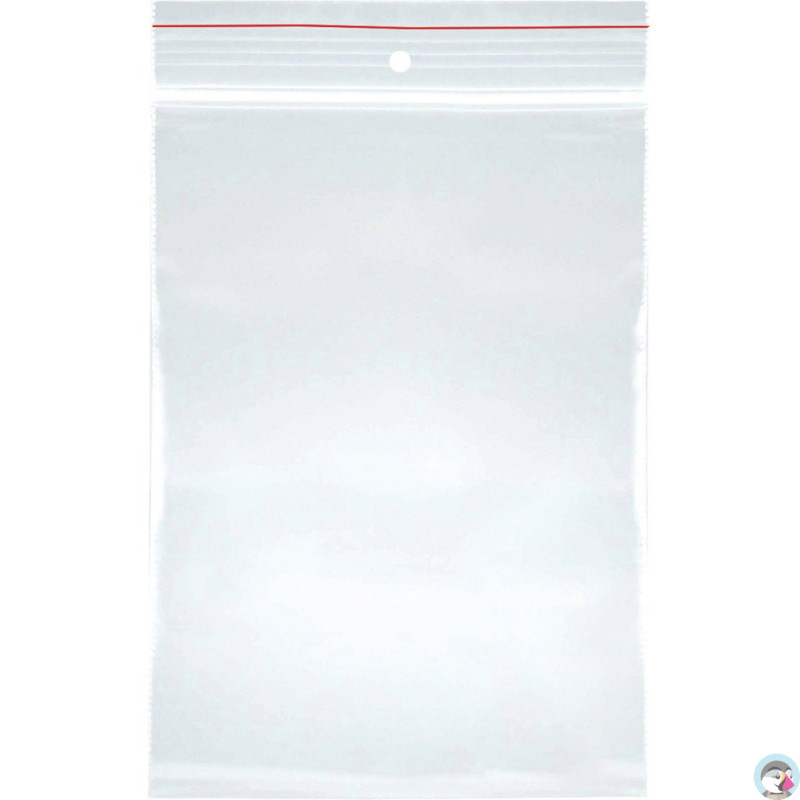 Torebki strunowe 80x120mm (100szt) LDPE, OFFICE PRODUCTS 15072215-90