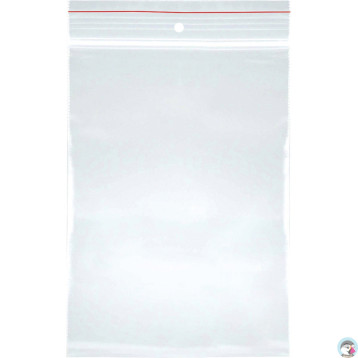 Torebki strunowe 80x120mm (100szt) LDPE, OFFICE PRODUCTS 15072215-90
