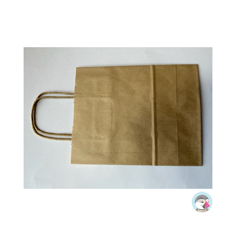 Torba ekologiczna ECOBAG 180x80x225mm brązowa 10232030000
