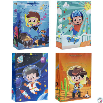 Torebka prezentowa 26x32x10cm TD-23060-HS-A4 ROZETTE