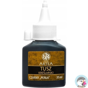 Tusz kreślarski czarny 35ml Czarna Perła 81030908 ASTRA