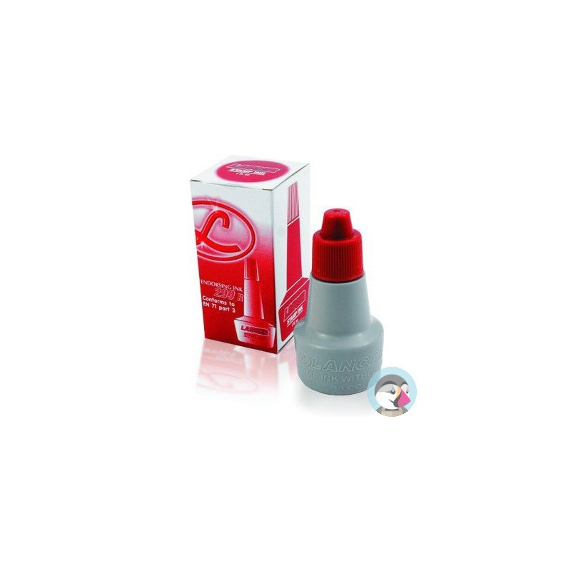 Tusz do pieczątek HORSE czerwony 30ml 140-1049