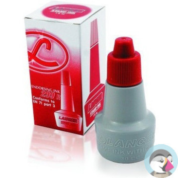 Tusz do pieczątek HORSE czerwony 30ml 140-1049
