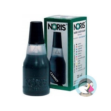 Tusz NORIS 110S 25ml czarny wodny do znakowania papieru NO110SCA/10