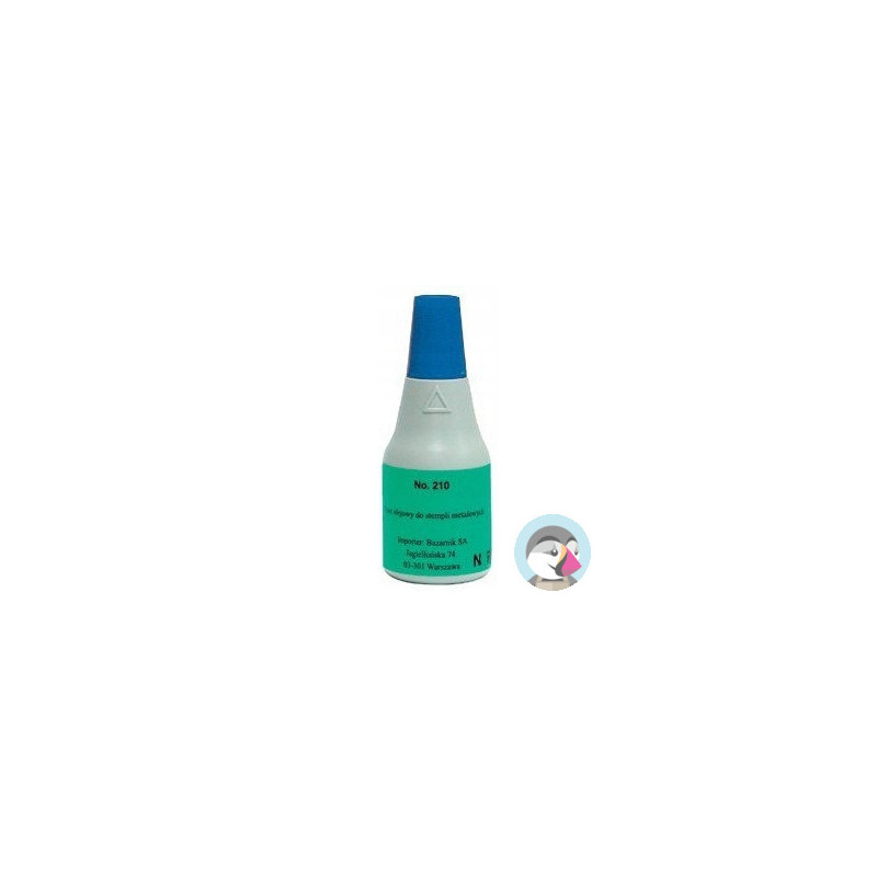 Tusz NORIS 210 metal 25ml zielony do stempli metalowych