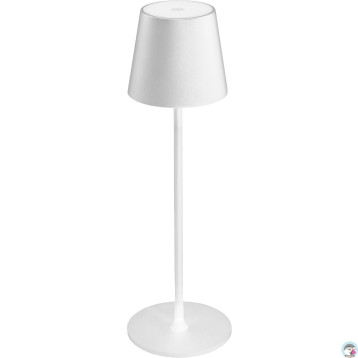 Lampka restauracyjno-barowa led PLATINET biała 4W 400lm wodoodporna z akumulatorem 4000mAh (45926)
