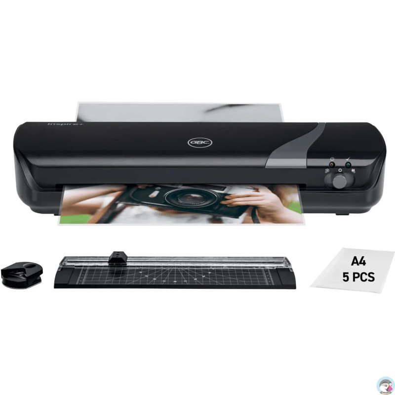 Laminator Inspire+ A4 4w1 czarny 4410036 GBC