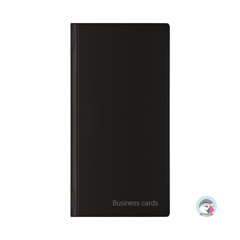 Wizytownik Etui na 96 wizytówek czarny WI-02 BIURFOL