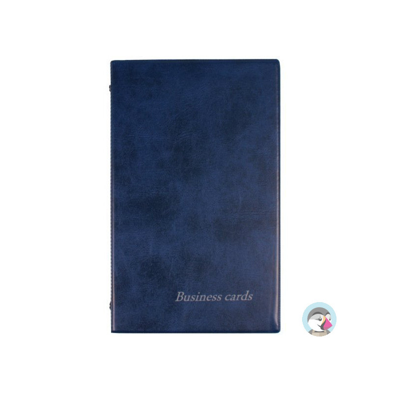 Wizytownik Etui na 200 wizytówek Premium granat WI-21-02 BIURFOL