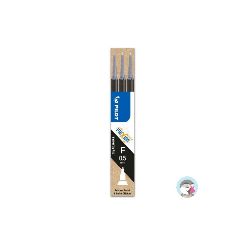 Wkład FRIXION POINT 0,5mm czarny (3szt) BLS-FRPS-B-S3 PILOT