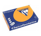 Papier ksero A4 80g TROPHEE mandarynkowy XCA41878 CLAIREFONTAINE