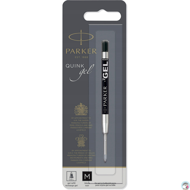 Wkład żelowy do długopisu 0,7mm czarny 1950344 PARKER