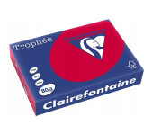 Papier ksero A4 80g TROPHEE intensywny wiśniowy XCA41782 CLAIREFONTAINE