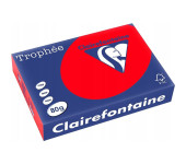 Papier ksero A4 80g TROPHEE intesywna czerwień koralowa XCA48175