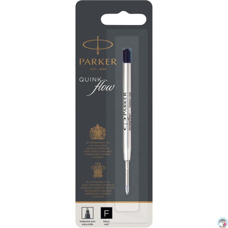 Wkład do długopisu QUINKFLOW F czarny PARKER 1950367