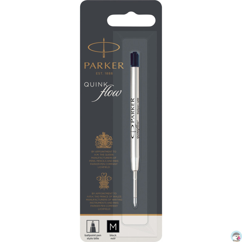 Wkład do długopisu QUINKFLOW M czarny PARKER 1950369