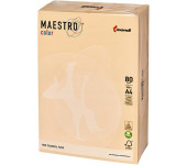 Papier ksero A4 80g MAESTRO COLOR CR20 pastel kremowy